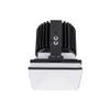 WAC Lighting R4SD2L-N830-WT Volta - 6.39" 36W 25 3000K 85CRI 1 LED Sqaure Regressed Invisible Trim with Light Engine, White Finish with Textured Glass view 3