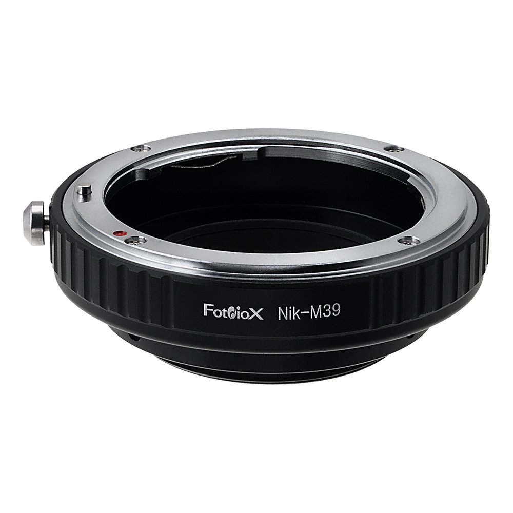 Fotodiox Lens Mount Adapter, Nikon F Lens to M39 (39mm x 1 Screw Mount) Cameras