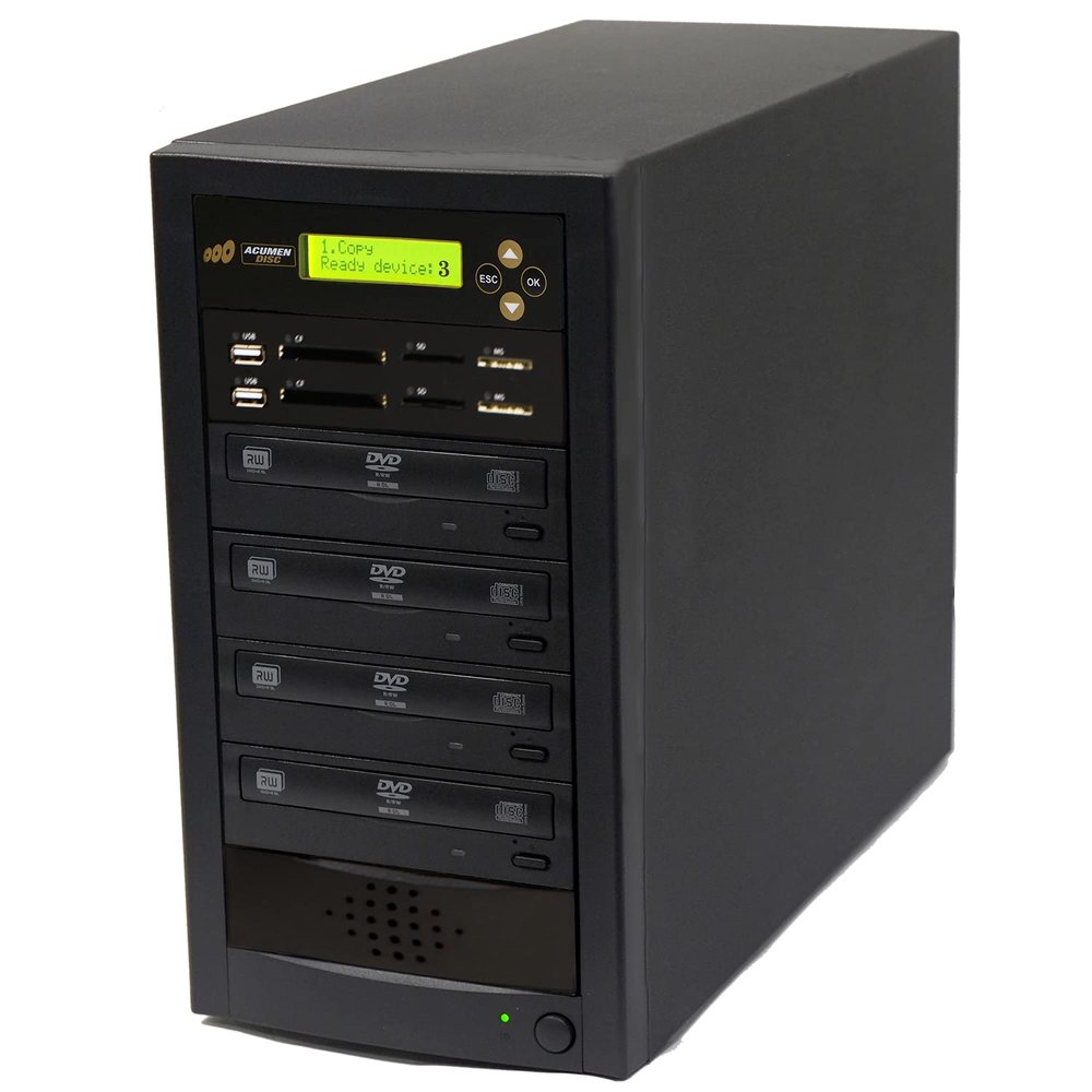 Acumen Disc 1 to 3 Crossover CD DVD Duplicator & Bi-Directional Multimedia Flash Memory Copier (CF SD MS USB) / Converter - Disc to Media