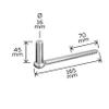 GAH-Alberts 306748 Screw-In Clamp, J-Hook, 312183 view 2
