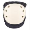 ALTA 50403 AltaFLEX Knee Protector Pad, Black Cordura Nylon Fabric, AltaLOK Fastening, Hard Cap, Long, White view 1