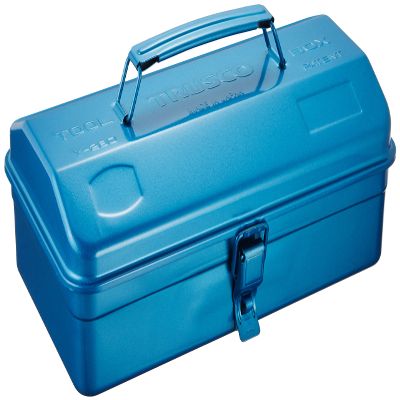TRUSCO Y-280-B Mountain Tool Box, 12.0 x 64.4 x 4.8 inches (304 x 164 x 123 mm), Blue