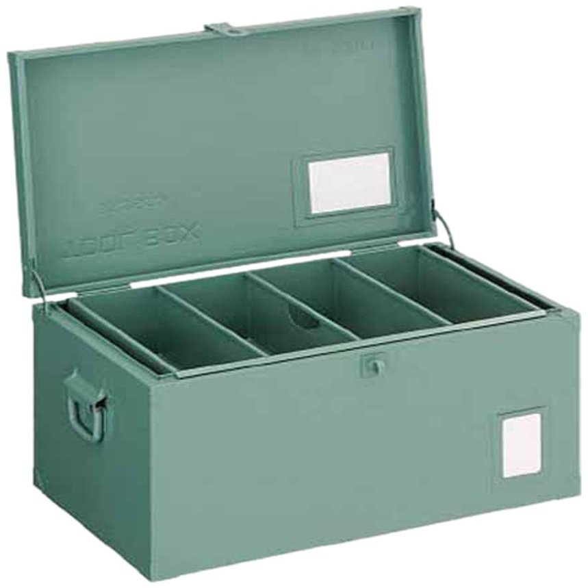 TRUSCO Medium Tool Box for Plumbing with Tray F-500