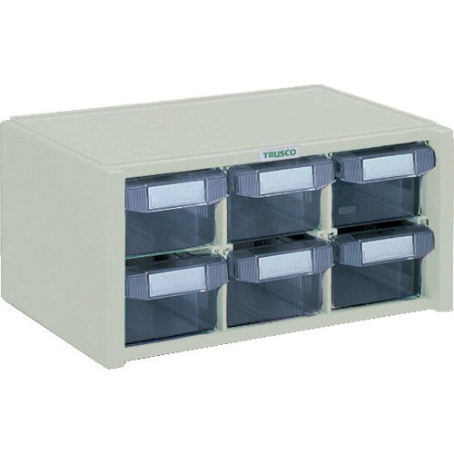 TRUSCO D-600 Master Box, 13.5 x 9.5 x 6.6 inches (342 x 241 x 168 mm), 3 Rows, 2 Tiers