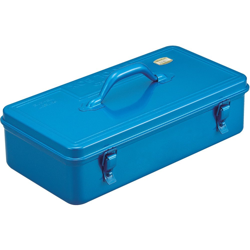 TRUSCO TB-412 Trunk Tool Box, 17.0 x 8.7 x 6.2 inches (431 x 222 x 162 cm), Blue