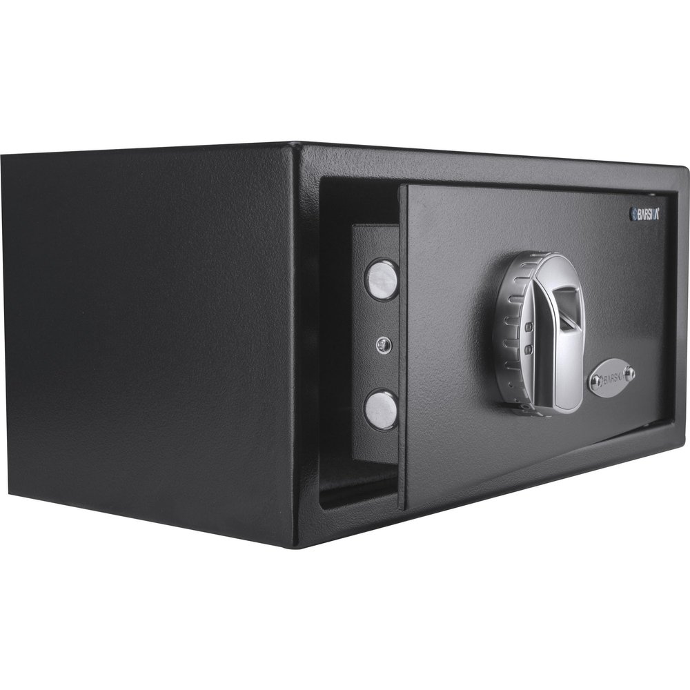 Barska AX11224 Biometric Fingerprint Security Home Safe Box 0.79 Cubic Ft, Black