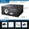 Barska AX11224 Biometric Fingerprint Security Home Safe Box 0.79 Cubic Ft, Black view 3