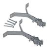 6" Stand Off Wall Mast Mount - Y Style Antenna Mast Bracket - EZ 30-6"Y Type view 2