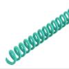 Spiral Coil Binding Spines 8mm x 381mm, Turquoise, 100/Pack view 1