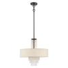 Livex Lighting 51113-92 Pendant Chandelier, 18" L x 18" W x 59" H, English Bronze view 1