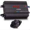 Pyle 200W RMS 4-Channel Marine Amplifier - Bluetooth Wireless Audio Streaming - Waterproof - Full Range Stereo w/ RCA - High Crossover HD Music - Multi-Channel System - Compact & Powerful - PLMRMB4CB view 1