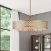 Livex Lighting 41105-33 from Arabesque 6-Light Chandelier, Soft Gold view 2