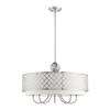 Livex Lighting 41105-33 from Arabesque 6-Light Chandelier, Soft Gold view 3