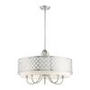 Livex Lighting 41105-33 from Arabesque 6-Light Chandelier, Soft Gold view 4