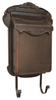 Special Lite Victoria Vertical Wall Mount Mailbox - Copper Aluminum Mailbox for Wall Mount - SVV-1013-CP view 1