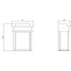 Design House Fairview Outdoor Wall Light, Oil Rubbed Bronze view 2