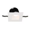 WAC Lighting R3ASWT-A927-WT Aether Square Wall Wash Trim with 90 CRI LED Light Engine Flood 50 Beam 2700K Warm White view 1