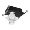 WAC Lighting R3ARDL-F830-WT Aether Round Invisible Trim with LED Light Engine Flood 40 Beam 3000K Soft White view 4