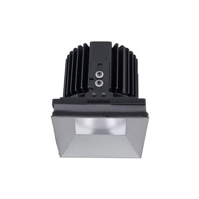 WAC Lighting R4SD1L-N840-HZ Volta - 5.75" 36W 25 4000K 85CRI 1 LED Square Shallow Regressed Invisible Trim with Light Engine, Haze Finish with Textured Glass