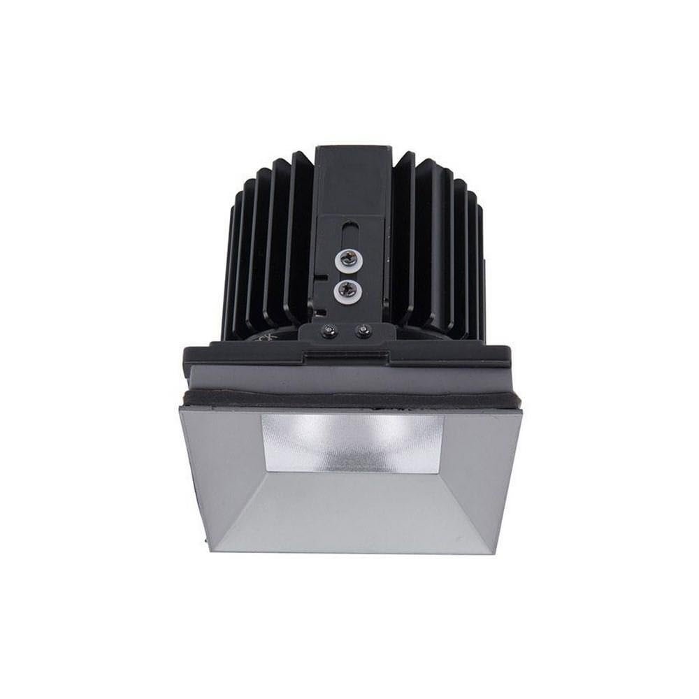 WAC Lighting R4SD1L-N840-HZ Volta - 5.75" 36W 25 4000K 85CRI 1 LED Square Shallow Regressed Invisible Trim with Light Engine, Haze Finish with Textured Glass