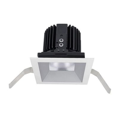 WAC Lighting R4SD1T-F827-HZWT Volta - 5.75" 36W 45 2700K 85CRI 1 LED Square Shallow Regressed Trim with LED Light Engine, Haze White Finish with Textured Glass