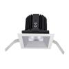 WAC Lighting R4SD1T-F827-HZWT Volta - 5.75" 36W 45 2700K 85CRI 1 LED Square Shallow Regressed Trim with LED Light Engine, Haze White Finish with Textured Glass view 1