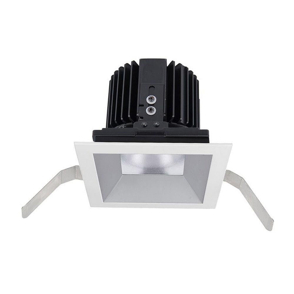 WAC Lighting R4SD1T-N827-HZWT Volta - 5.75" 36W 25 2700K 85CRI 1 LED Square Shallow Regressed Trim with LED Light Engine, Haze White Finish with Textured Glass