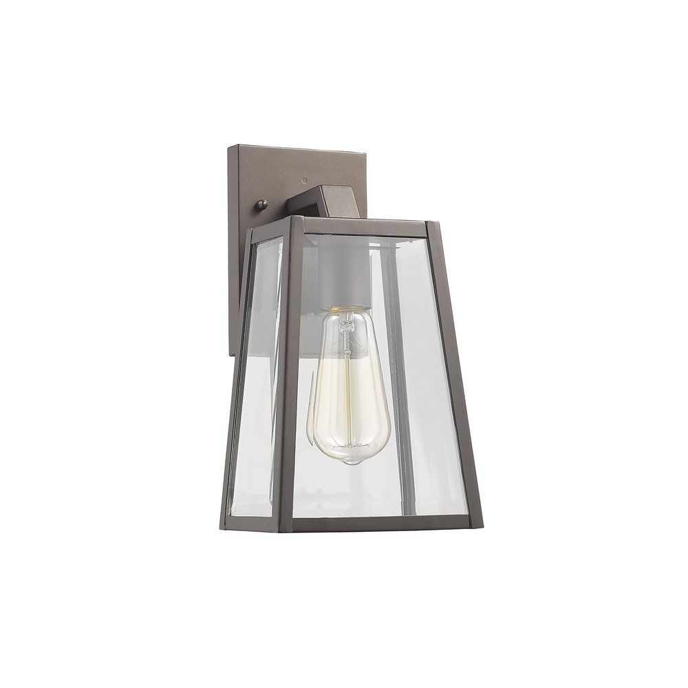 Chloe Lighting Leodegrance 1 Light Outdoor Wall Sconce 11"/Bronze