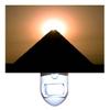 Gotham Decor Sun Topped Egyptian Pyramid Decorative Night Light view 1