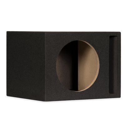 10SP Ported 10" Single Car Bass Box Speaker Enclosure Cabinet for Car Truck SUV