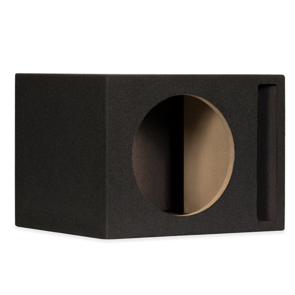 10SP Ported 10" Single Car Bass Box Speaker Enclosure Cabinet for Car Truck SUV
