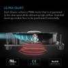 AC Infinity MULTIFAN S2, Quiet 120mm USB Blower Fan with Speed Control, UL-Certified for Receiver DVR Xbox Modem AV Cabinet Cooling view 4