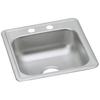 Elkay Dayton D117212 Single Bowl Top Mount Bar Sink, 17 x 21, Stainless Steel view 3