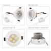 10-Pack 4W LED Downlight Dimmable AC 110-130V, Epistar Core Recessed Spotlight for Jewelry Showcase, Home Theater Media Room, Elevator Cab & Trophy Cabinet, 3000K Warm White, 18AWG Wires view 4