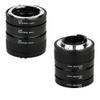 JJC F Mount Auto Focus Macro Extension Tube Set for Nikon D850 D750 D780 D3500 D3400 D7500 D7200 D7100 D7000 D5600 D5500 D5300 D5200 D5100 D5000 D3300 D3200 D3100 D800 D810 D700 D610 D600 D500 & More view 1