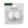 Department 56 Accessories for Villages Replacement 3-Volt Light Bulb, White, 2 Count (Pack of 1) view 1