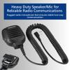 Kenwood KMC-45D Heavy Duty Military Spec Remote Speaker/Microphone w/ 2.5mm Earphone Jack, Dust & Water Resistant ProTalk & NX Series Radios, OEM view 2