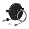 Alert Professional Grade Retractable Data Reel, 20' UL/CSA Listed Cable, Black, Indoor, Industrial, Manual, Wall/Ceiling Mount view 1