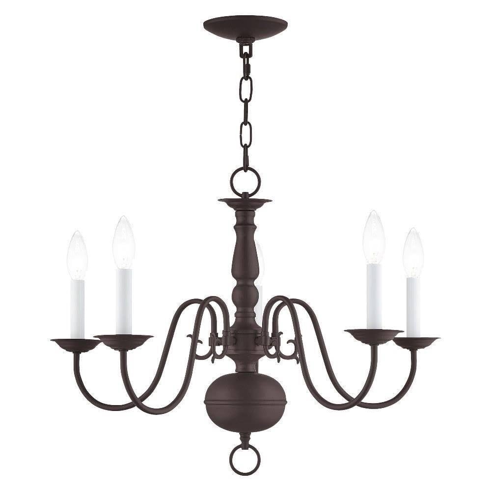 Livex Lighting 5005-07 Williamsburgh Chandelier