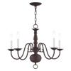 Livex Lighting 5005-07 Williamsburgh Chandelier view 1