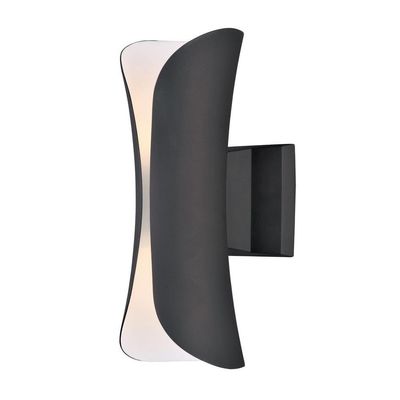 Maxim Scroll 13 1/2" H Architectural Bronze LED Outdoor Wall Light