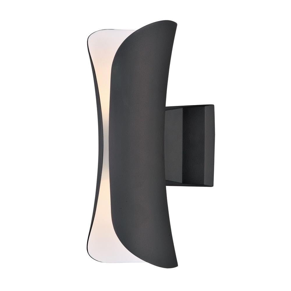 Maxim Scroll 13 1/2" H Architectural Bronze LED Outdoor Wall Light