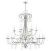 Livex Lighting 40870-91 X X Light Fixture, Brushed Nickel view 1