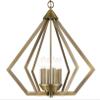 Livex Lighting 40926-01 Chandelier, Antique Brass view 1