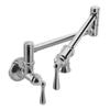 Moen S664 Traditional Wall Mount Swing Arm Folding Pot Filler Kitchen Faucet, Chrome view 1