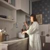 Moen S664 Traditional Wall Mount Swing Arm Folding Pot Filler Kitchen Faucet, Chrome view 2