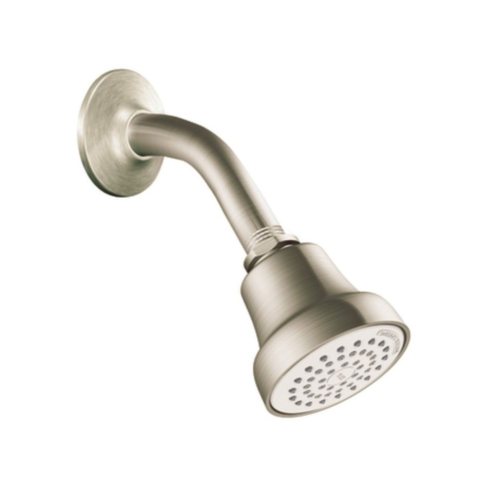 Cleveland Faucets 42916BNGR Single-Function Eco-Performance Showerhead, Brushed Nickel