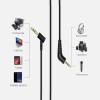 Alitutumao Replacement QC3 Headphone Audio Cable, 2.5 mm to 3.5mm Audio Cord Compatible with Bose QuietComfort 3 QC 3 QC3 Headphones (4.6FT) view 3