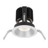 WAC Lighting R4RD1T-N830-HZWT Volta - 5.75" 36W 25 3000K 85CRI 1 LED Round Shallow Regressed Trim with LED Light Engine, Haze White Finish with Textured Glass view 1