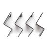 Panduit WMPVCBE Vertical Cable Management Bracket Kit, Black, 4-Piece, Black view 2